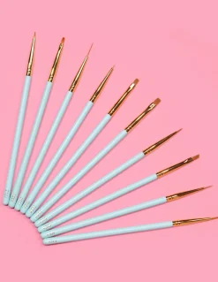Clearance P.Louise Detail in the Deal 10pc Brush Set Brush Sets