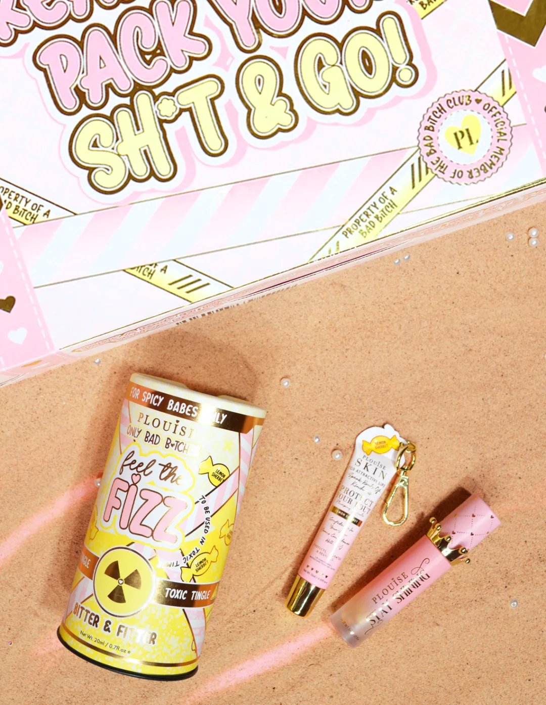 Best P.Louise Feel The Fizz Plumping Lip Duo Lip Conditioner|Lip Oil
