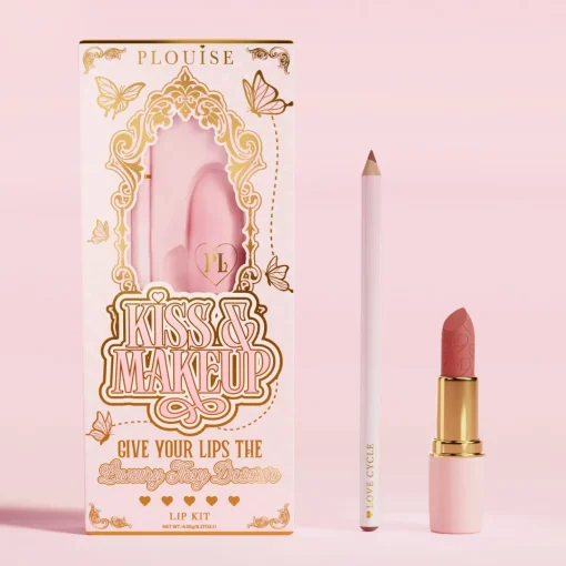 Hot P.Louise Kiss and Makeup Lip Kit Lip Liner|Lipstick
